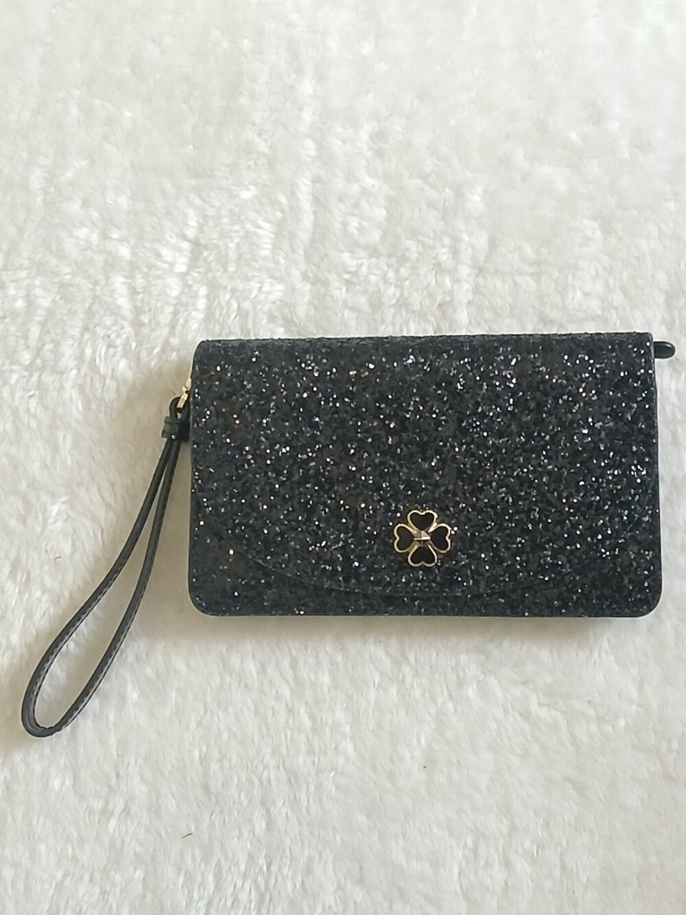 NWOT Kate Spade New York Odette Glitter Wristlet/Clutch